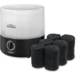 Barburys Katoenen Handdoeken Steamer Zwart