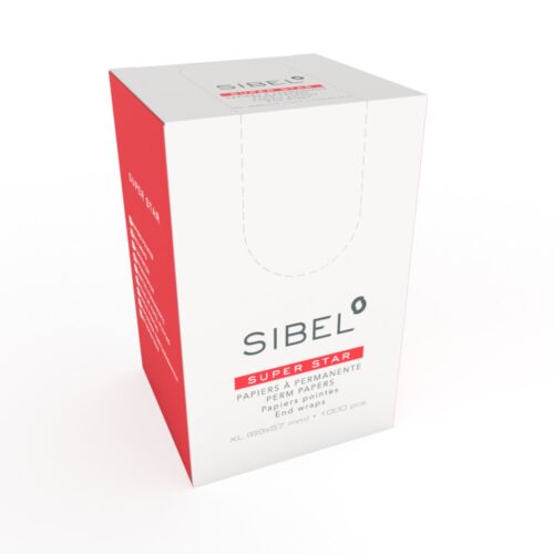 Sibel Perm Papers haarpunten Superstar doos 1000 stuks - Afbeelding 1