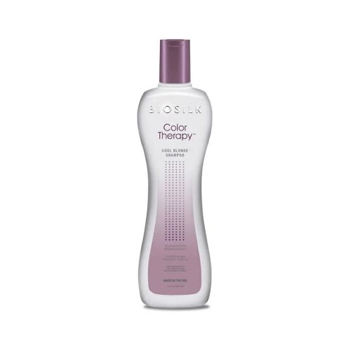 633911740613 BIOSILK Color Therapy Cool Blonde Shampoo 355ml - Afbeelding 1