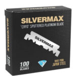 Silvermax Single Dubble blades voor Barbermes 100 stuks