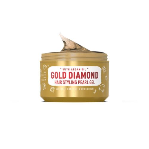Immortal Infuse Gold Diamond Hair Styling Pearl Gel 300ml - Afbeelding 2