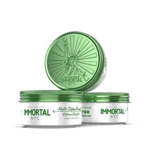 Immortal NYC Extreme Dry Look Matte Styling Pomade 150ml - Afbeelding 3