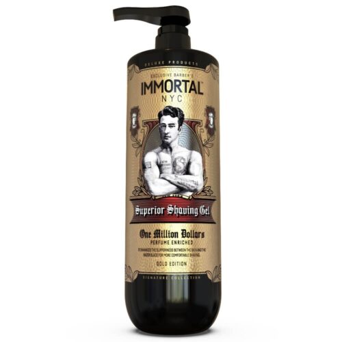 Immortal Nyc One Million Superior Shaving Gel 1000ml - Afbeelding 1