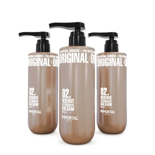 Immortal Original No. 02 Reserve Aftershave Balsam 500ml - Afbeelding 2
