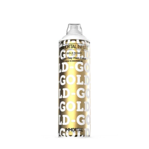 Immortal Infuse One Day Hair Color Spray Gold Night 200ml - Afbeelding 1