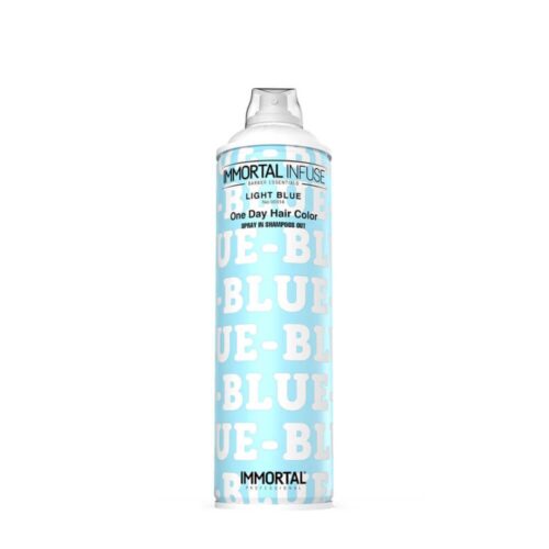 Immortal Infuse One Day Hair Color Spray Light Blue 200ml - Afbeelding 1