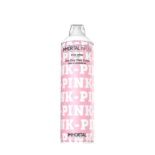 Immortal Infuse One Day Hair Color Spray Pink Mink 200ml - Afbeelding 1