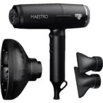 ETI Maestro Digital Föhn Zwart