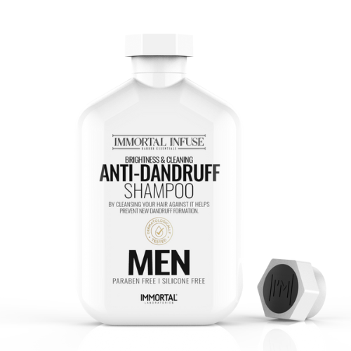 shampoo.313_600x.png Immortal Anti Dandruff Shampoo 500ml - Afbeelding 1