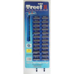 Treet II 24 Scheermessen op een Kaart