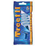 Treet II 5 Scheermessen in een Zakje