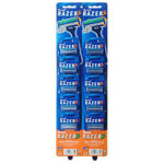 Treet Razer 3 Messen Scheermes 10 Scheermessen op een Kaart