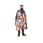 XANITALIA Kapmantel - STARS STRIPS